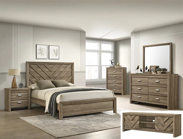 Valor 3-Pc Cocktail Set-Light Brown