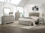 Crown Mark Amalia King Panel Bed in Silver B6910-K image