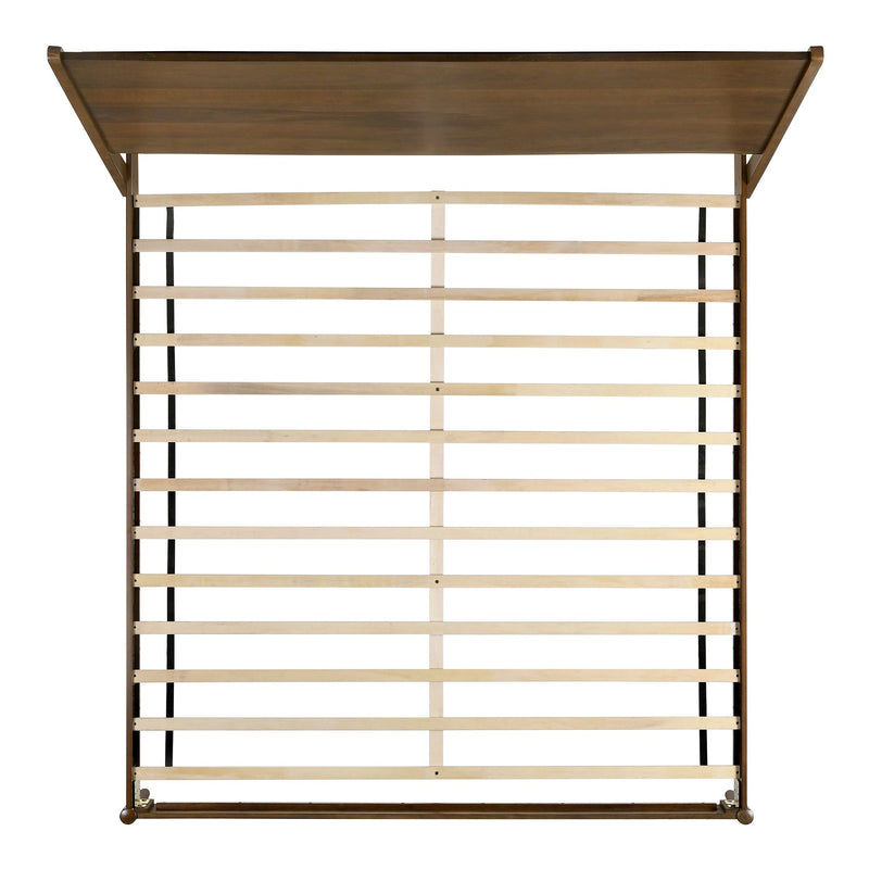 Malibu Panel Bedroom Set in Walnut