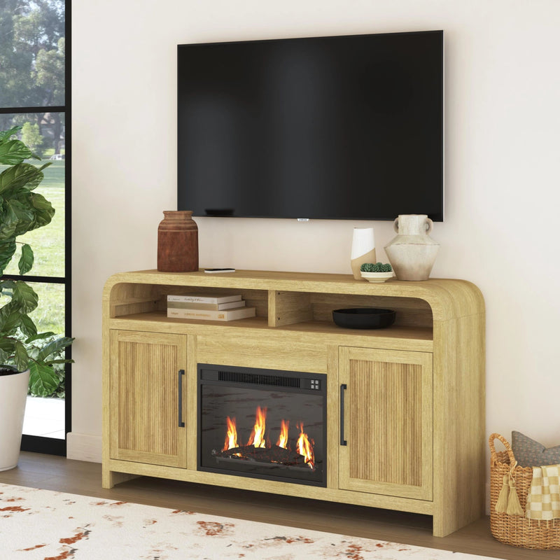 Ridgemont Complete 60" Fireplace Cabinet - Single Pack