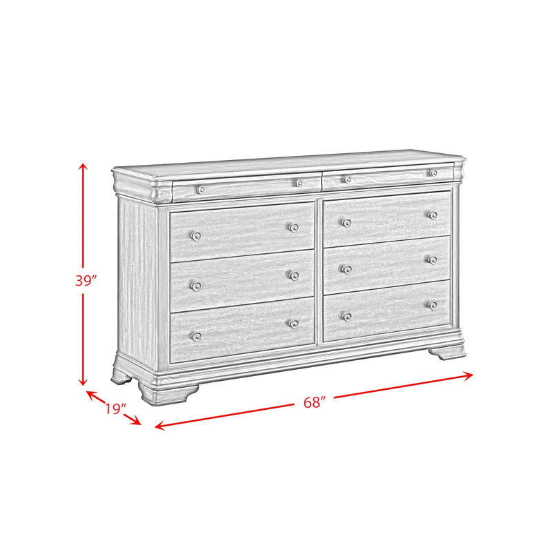 Phillipe Bedroom Set in Cherry