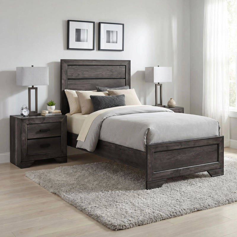 Nathan Bedroom Set with 2 Nightstands