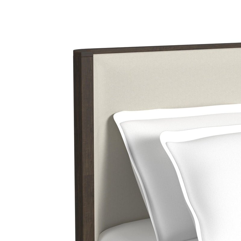 Sylvie UPH Bedroom Set with 2 Nightstands