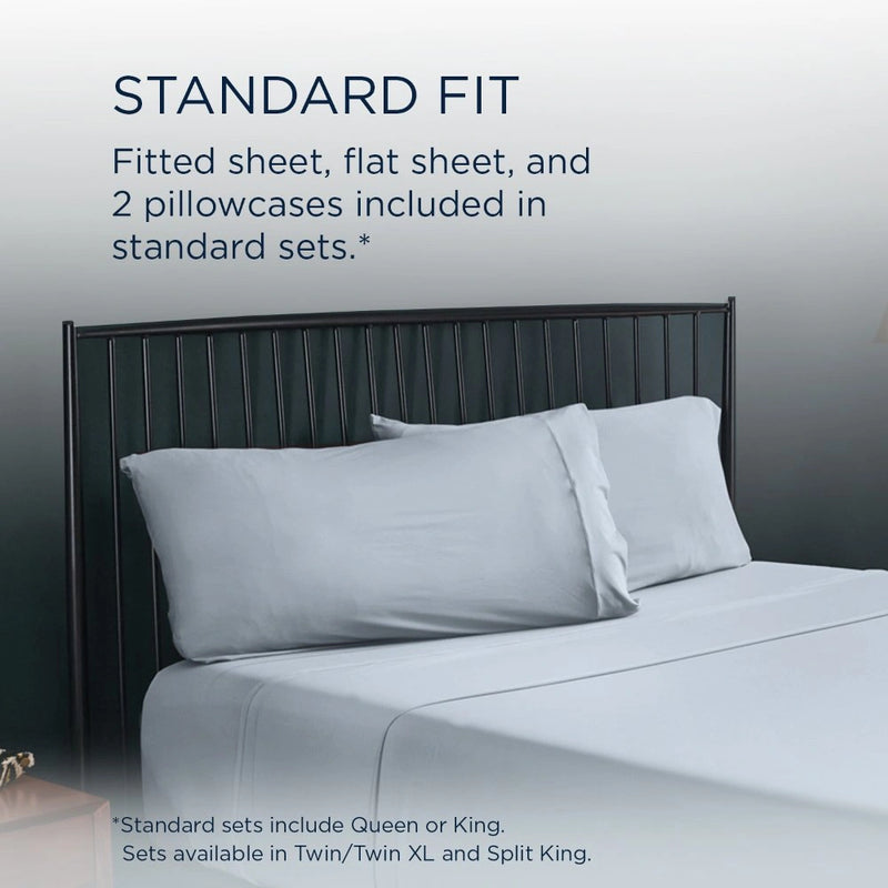 Tempur-Pedic ProPerformance Pillowcase Set - Sleepy Blue