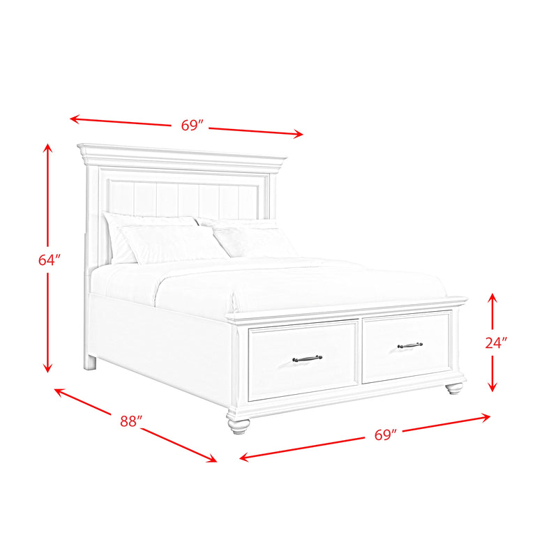 Slater Queen Platform Storage Bed