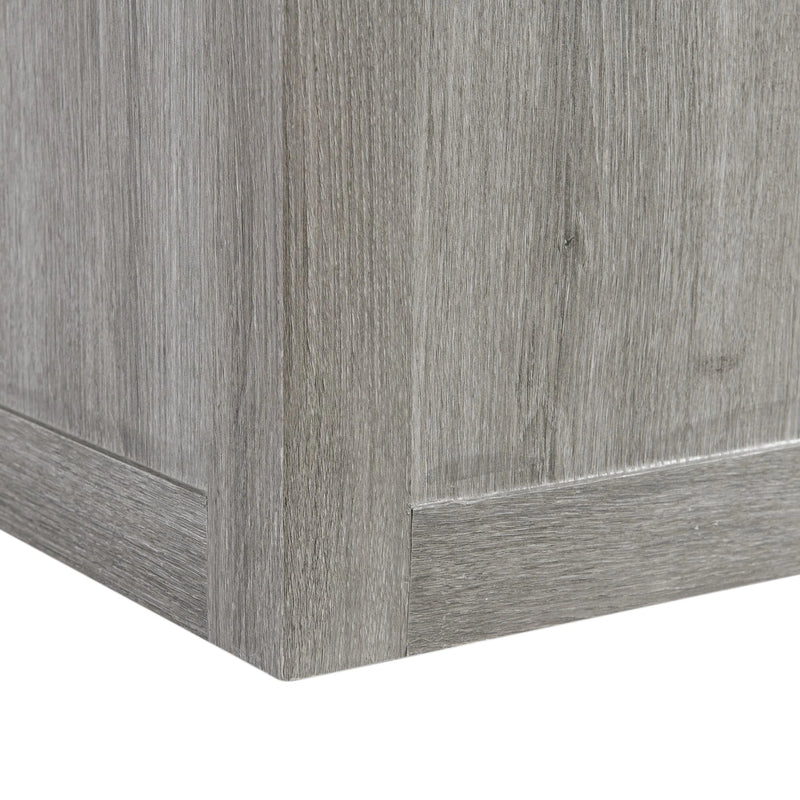 Uster Coffee Table W/Four storage Stools Grey