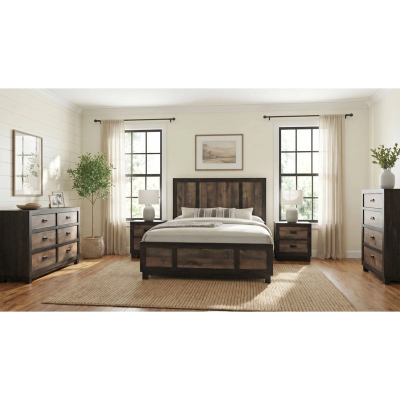 Harlington Bedroom Set with 2 Nightstands