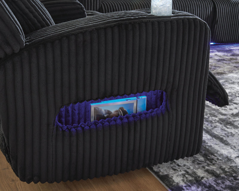 TwinBrooke Power Reclining Loveseat with Console