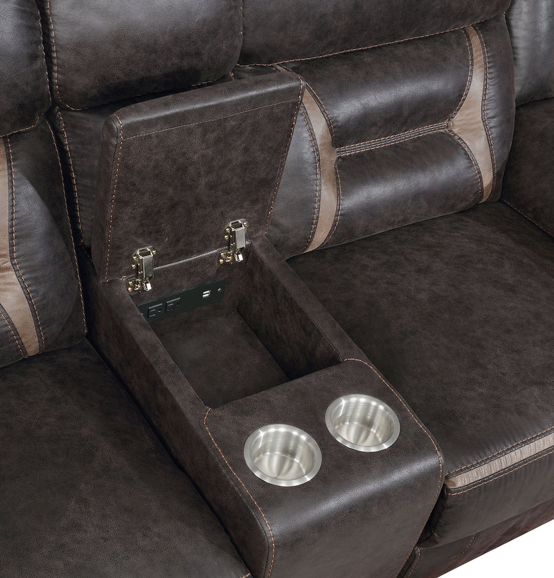 Greer Reclining Glider Loveseat
