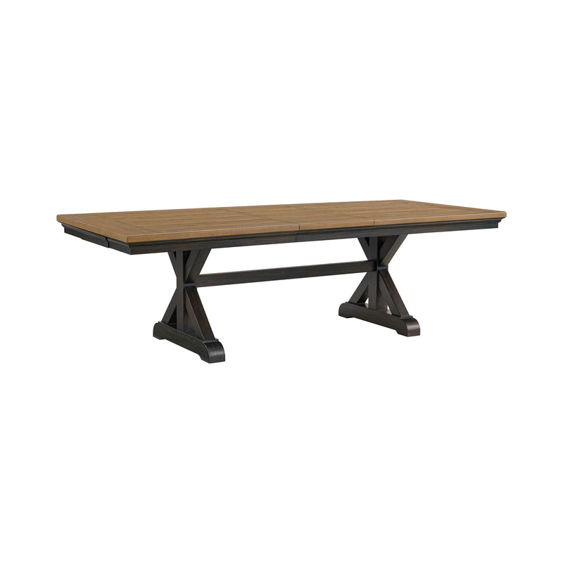 Montrose Dining Set in Espresso and Brown