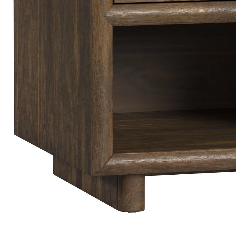 Brisbane End Table in Brown