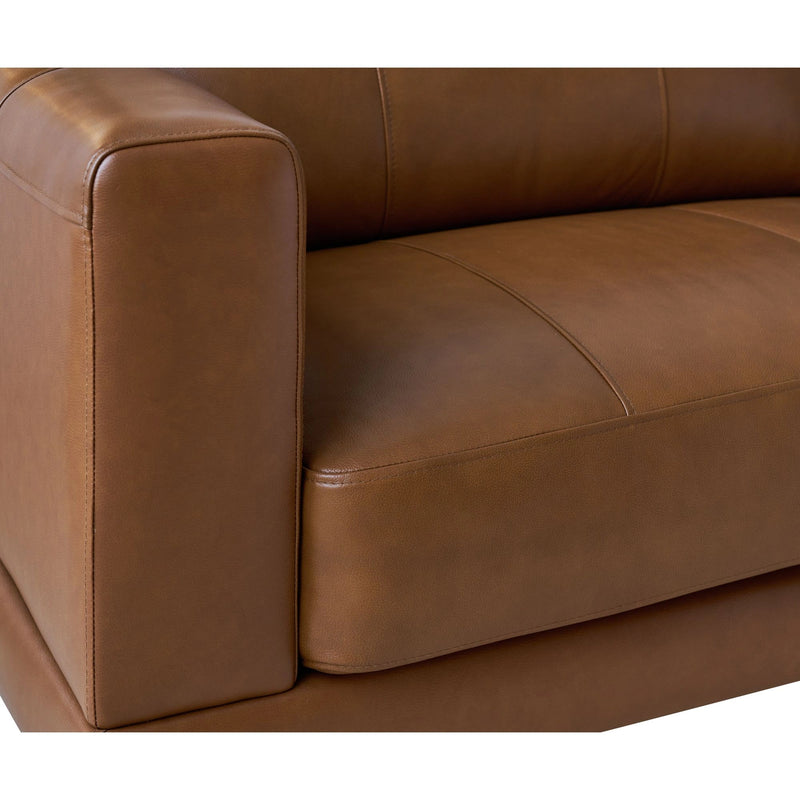 Hampton Loveseat In Fiero (Top Grain/PVC)