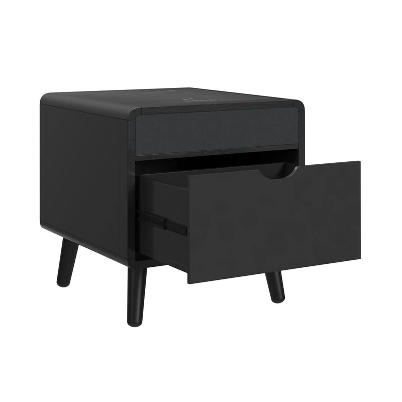 Halo Smart Occasional Table Set in Black