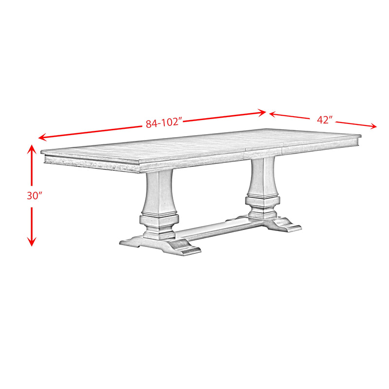 Phillipe Dining Set in Cherry