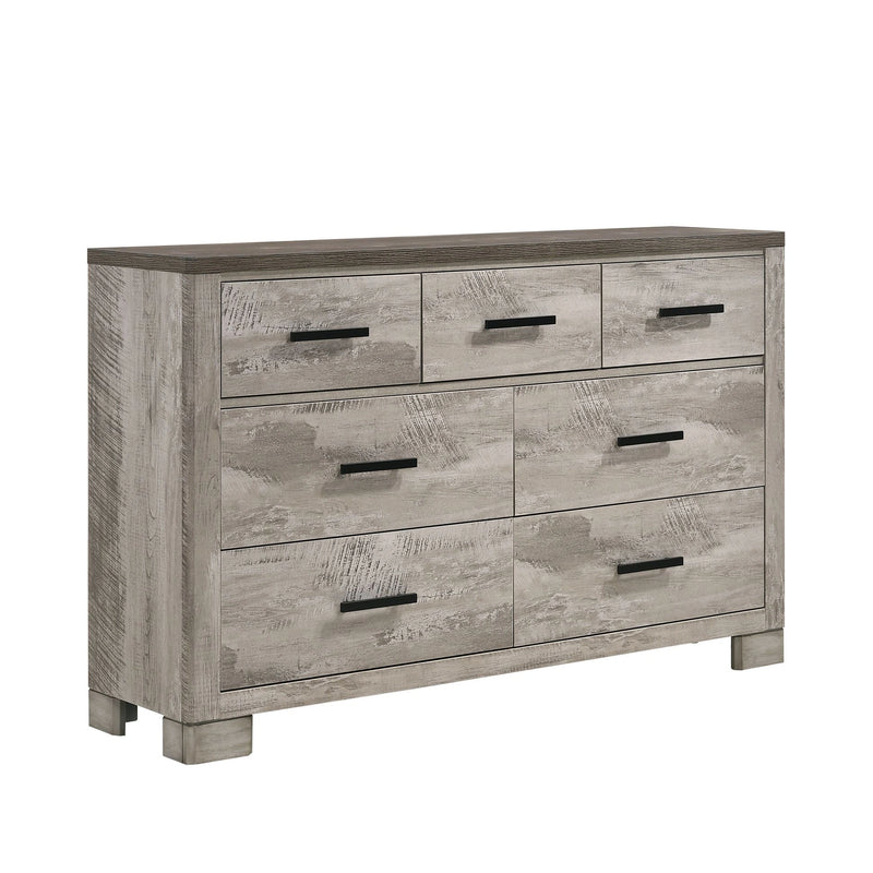 Millers Cove Dresser Two-Tone Grey (Sturdy)