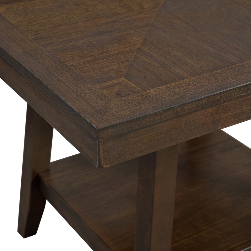Seneca Square Counter Table with Lazy Susan
