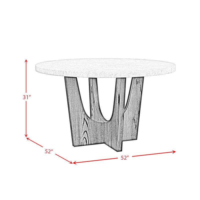 Oregon 5PC Dining Set in Black