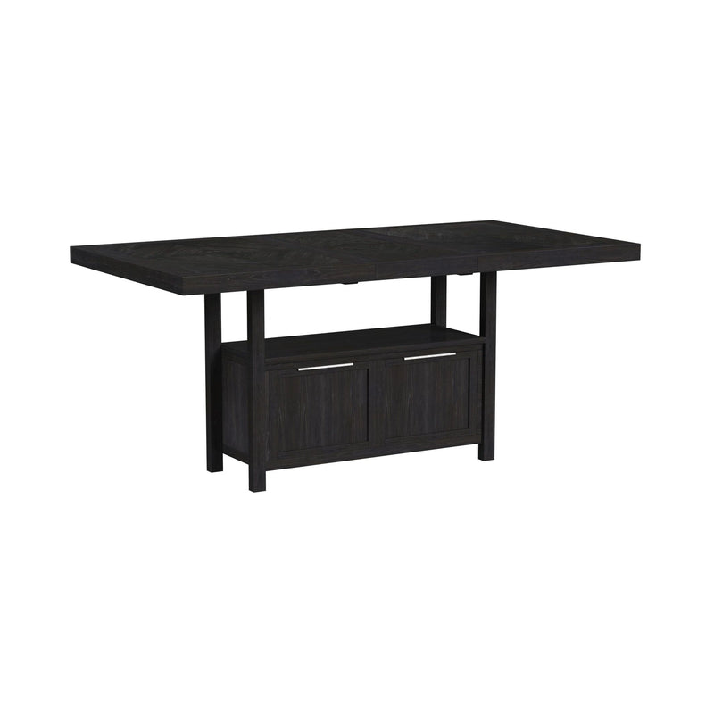 Transcend Dining Set in Charcoal