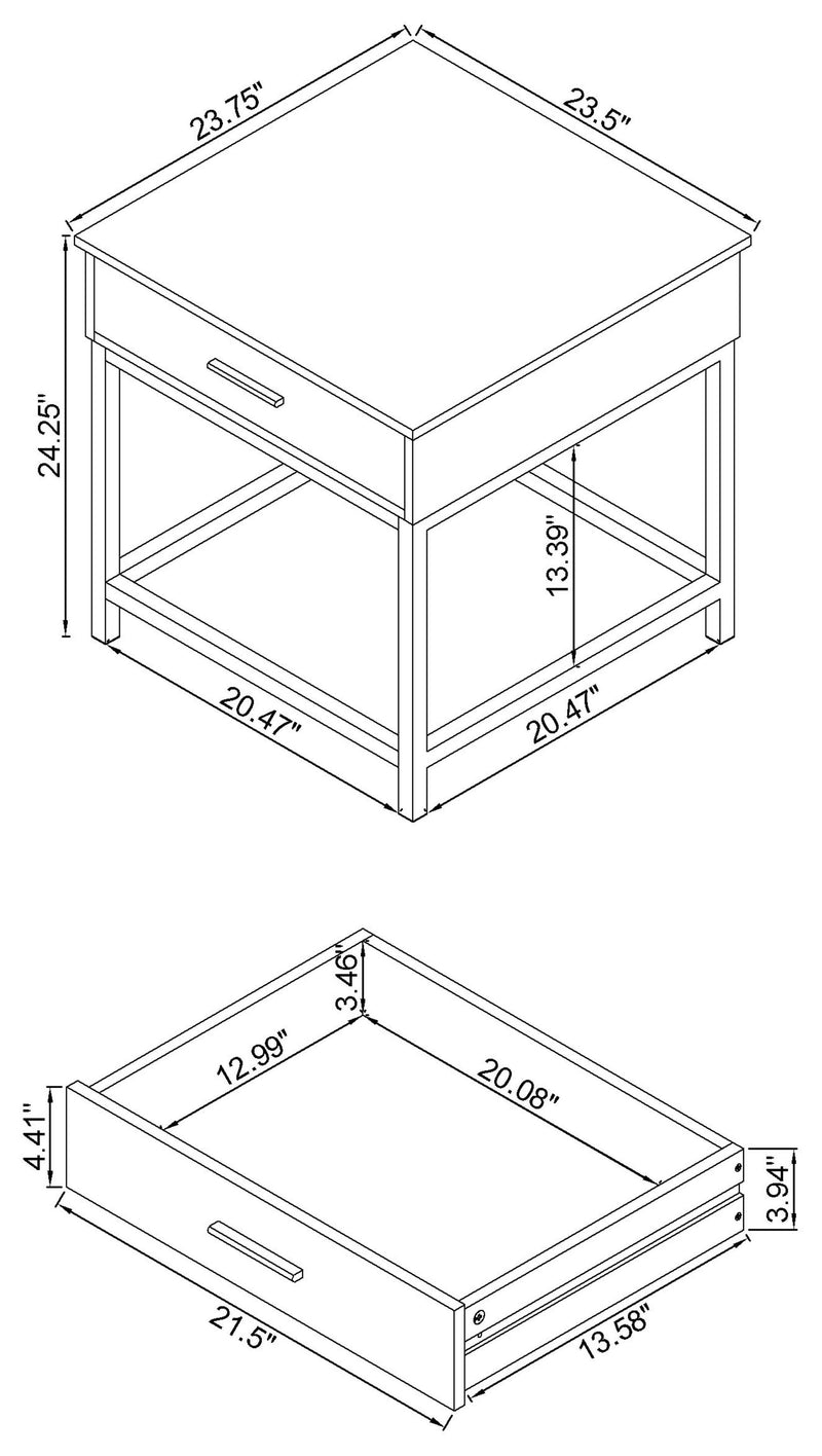 Byers End Table