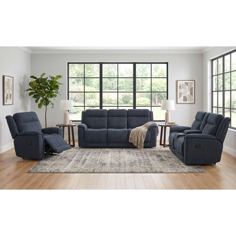 Striker Sofa in Bristol Cobalt