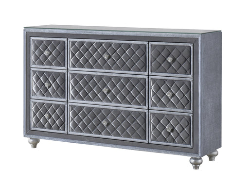 Crown Mark Furniture Voltare Dresser in Dark Grey image