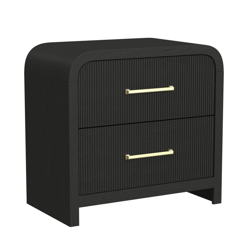 Ridgemont 2-Drawer Nightstand with USB