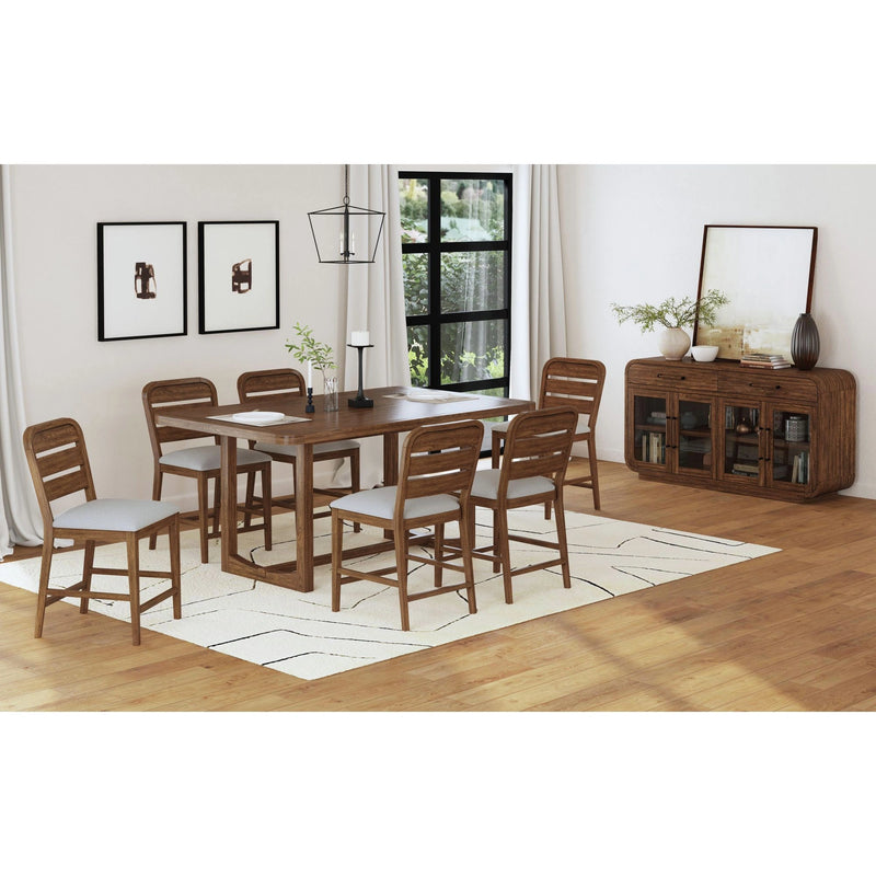 Glinda Dining Set in Brown