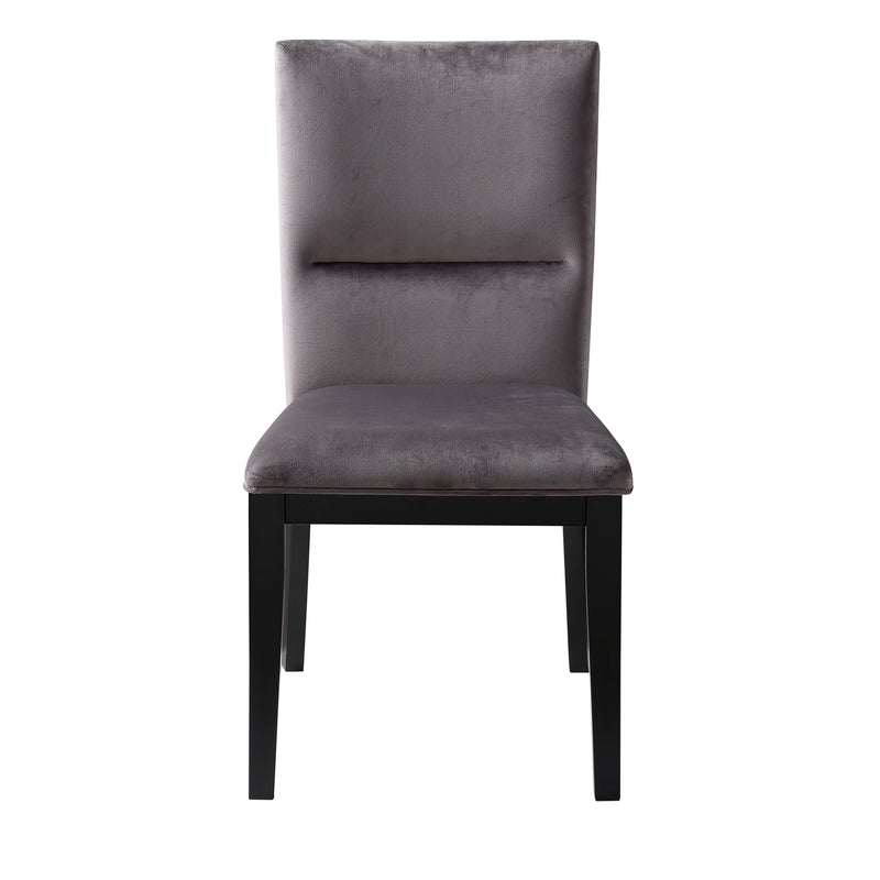 Steve Silver Amalie Side Chair in Black (Set of 2)