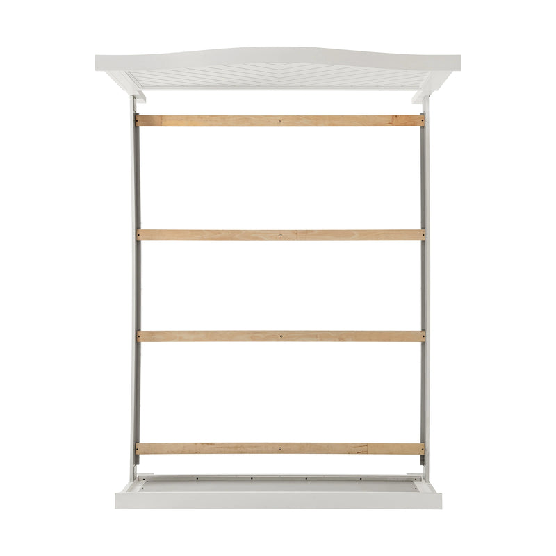 Kona Bedroom Set with 2 Nightstands in White