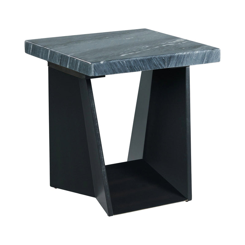 Beckley End Table Complete in Marble Top