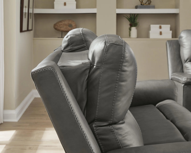 Beryton Power Reclining Loveseat with Console