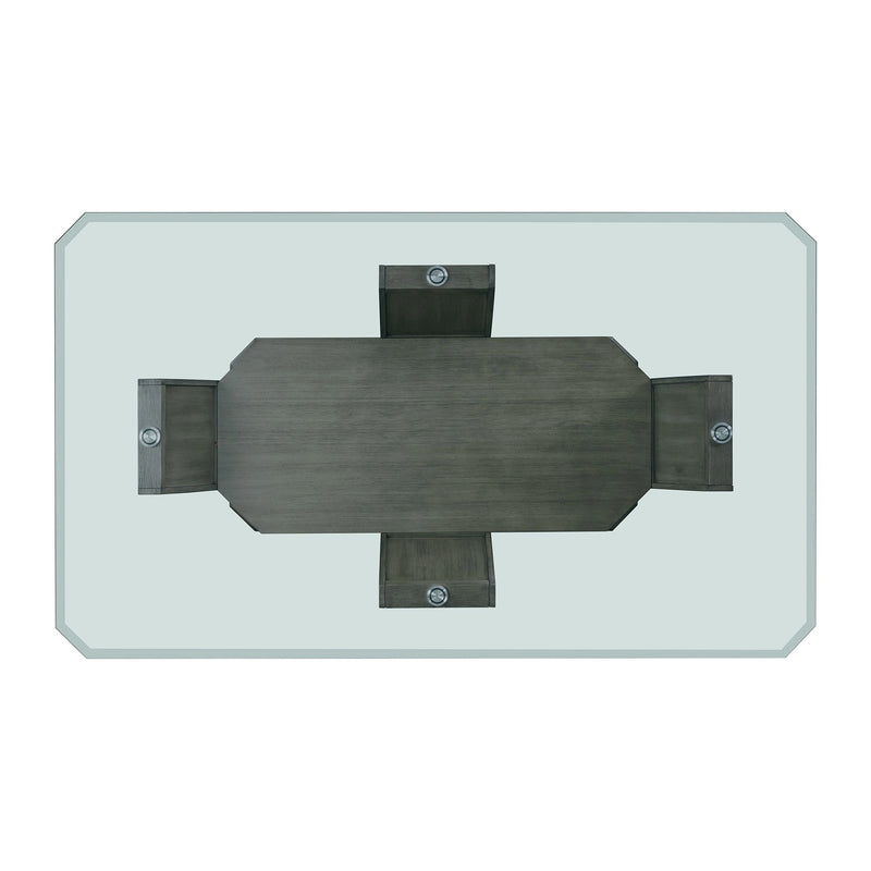Dapper Grey Rectangular Dining Table