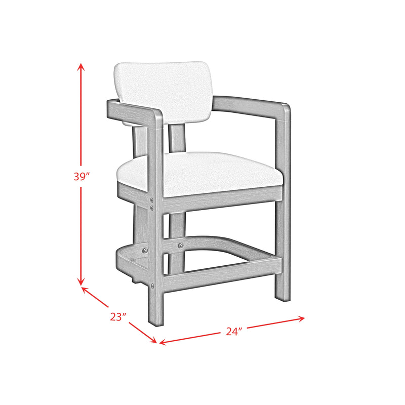 Portland Bar Stool in Black