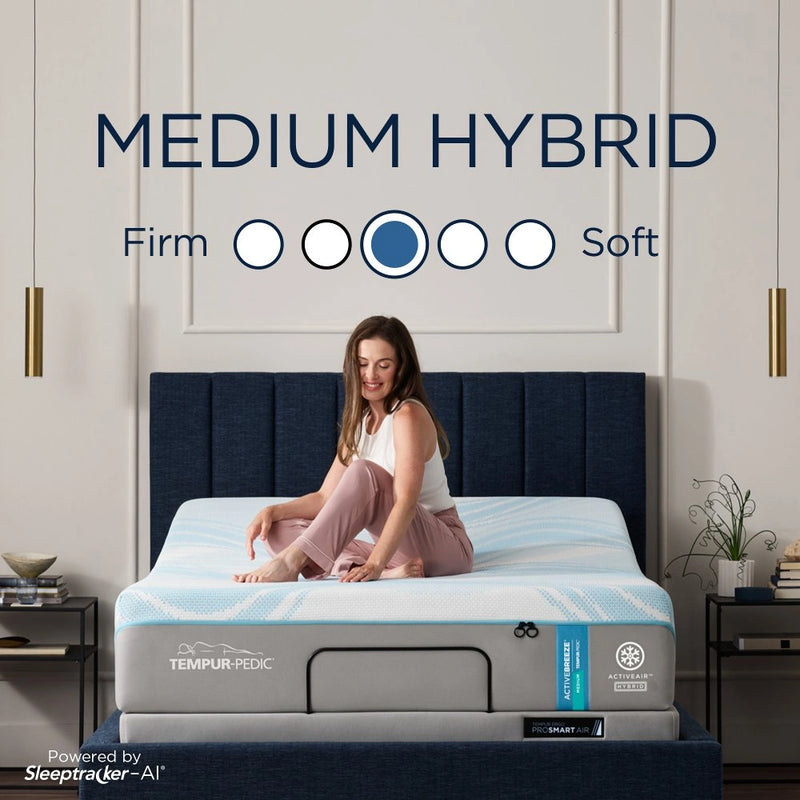 TEMPUR-ActiveBreeze® Medium Hybrid Mattress