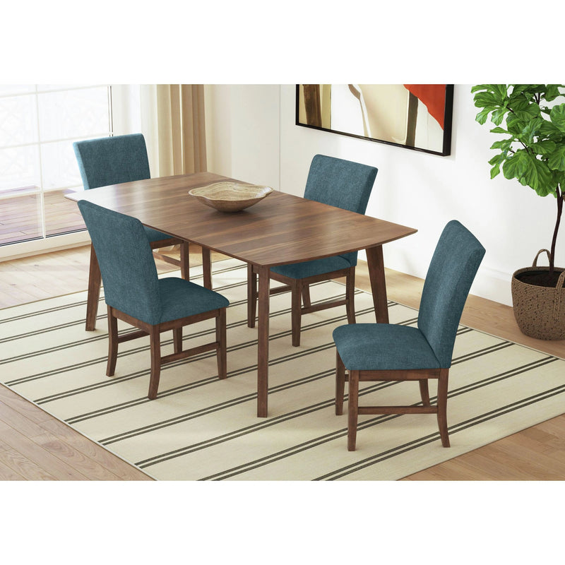 Santa Barbara Dining Set in Walnut