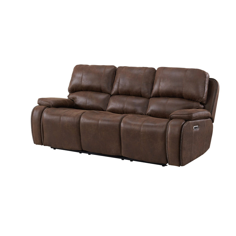 Atlantis Living Room Set in Heritage Brown