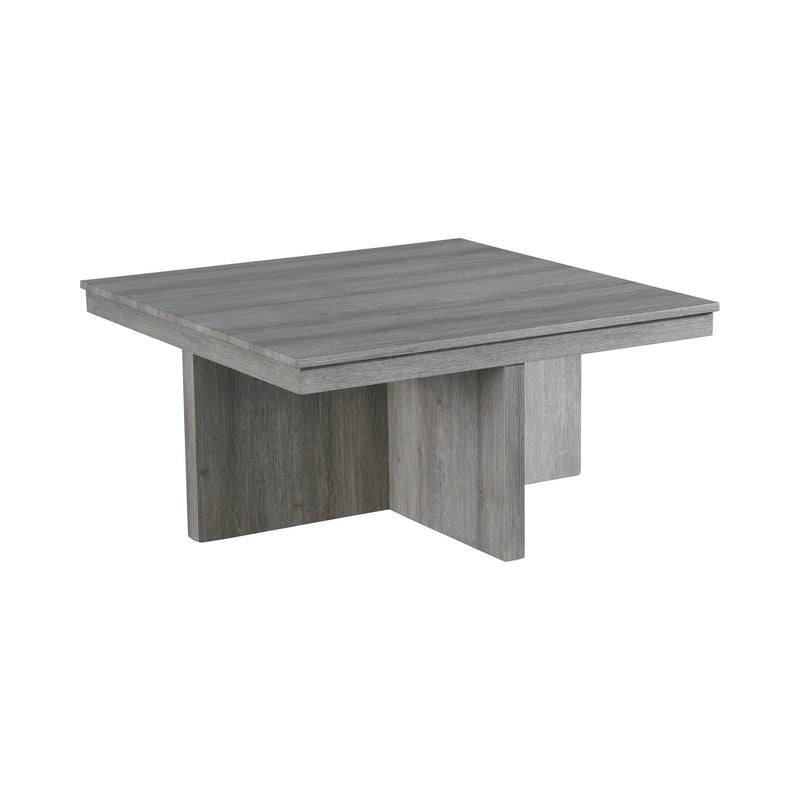 Uster Coffee Table W/Four storage Stools Grey