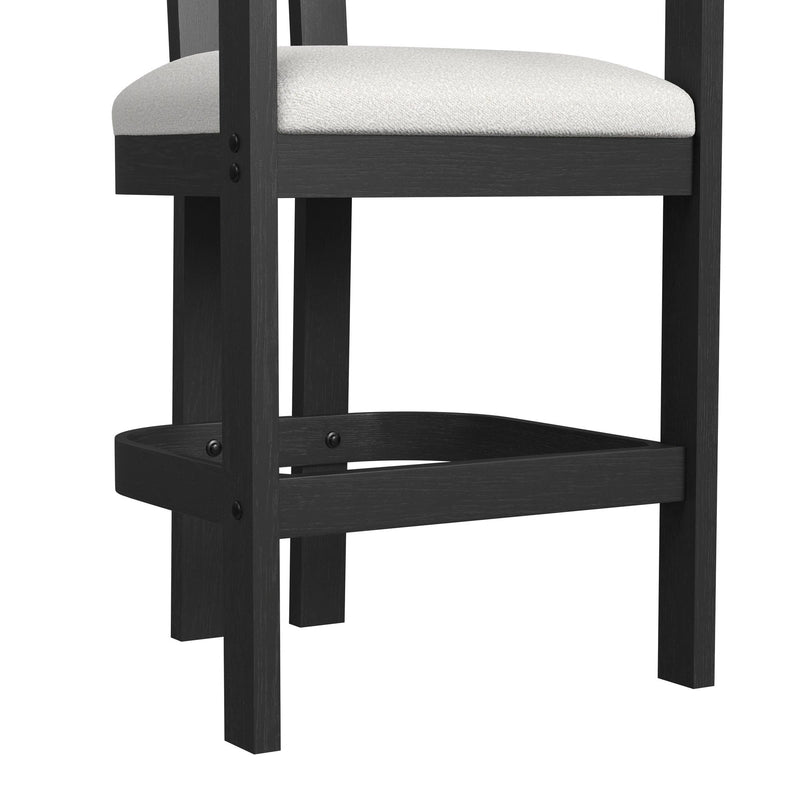 Portland Bar Stool in Black