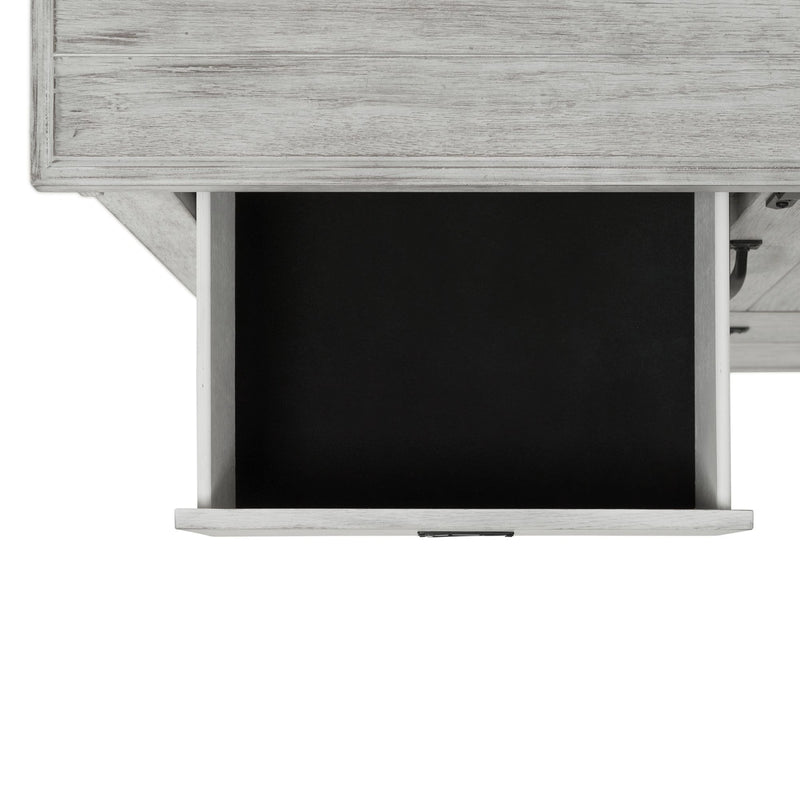 Scott Platform Storage Bedroom Set White Finish