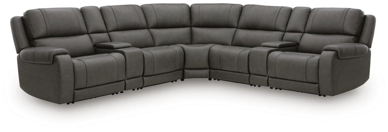 5Z-Harrenhurst Power Reclining Sectional
