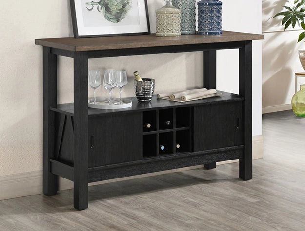 Maribelle Server Wheat Charcoal