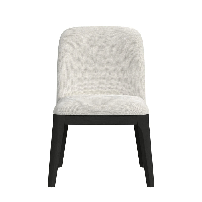 Sylvie Dining Side Chair with White Fabric (2 Per Carton)