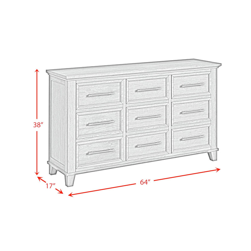 Canterbury 9-Drawer Dresser