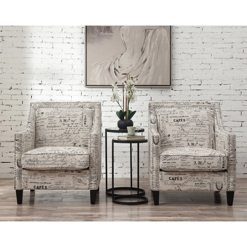 Erica 497 Chair w/Chrome Nails
