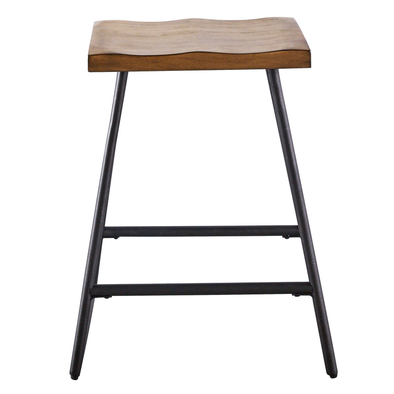Steve Silver Landon Counter Stool in Natural Honey (Set of 2)