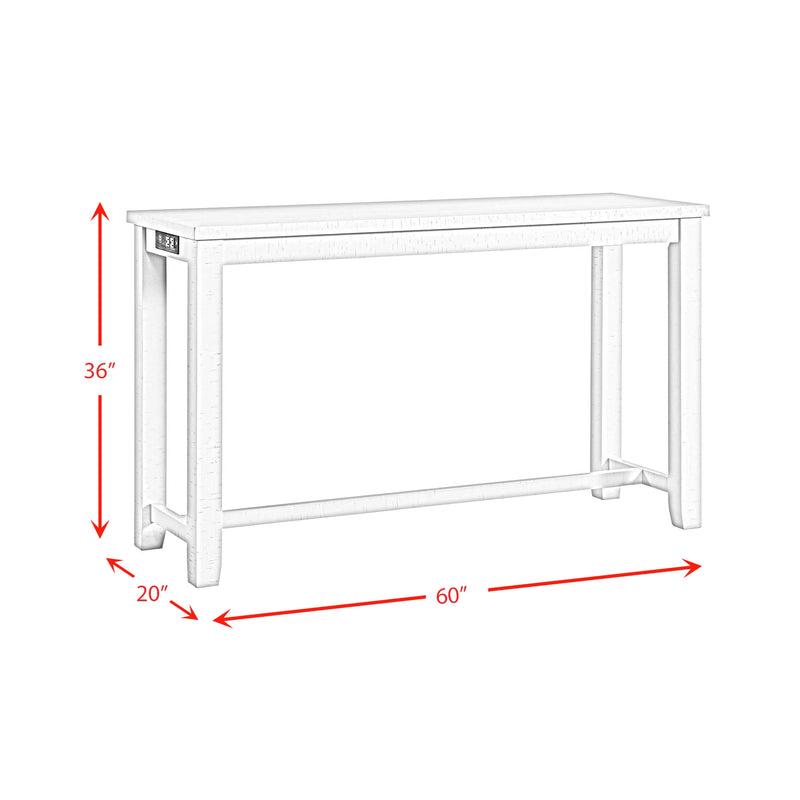 Stone Occasional Bar Table Single Pack (Table + Three Stools)
