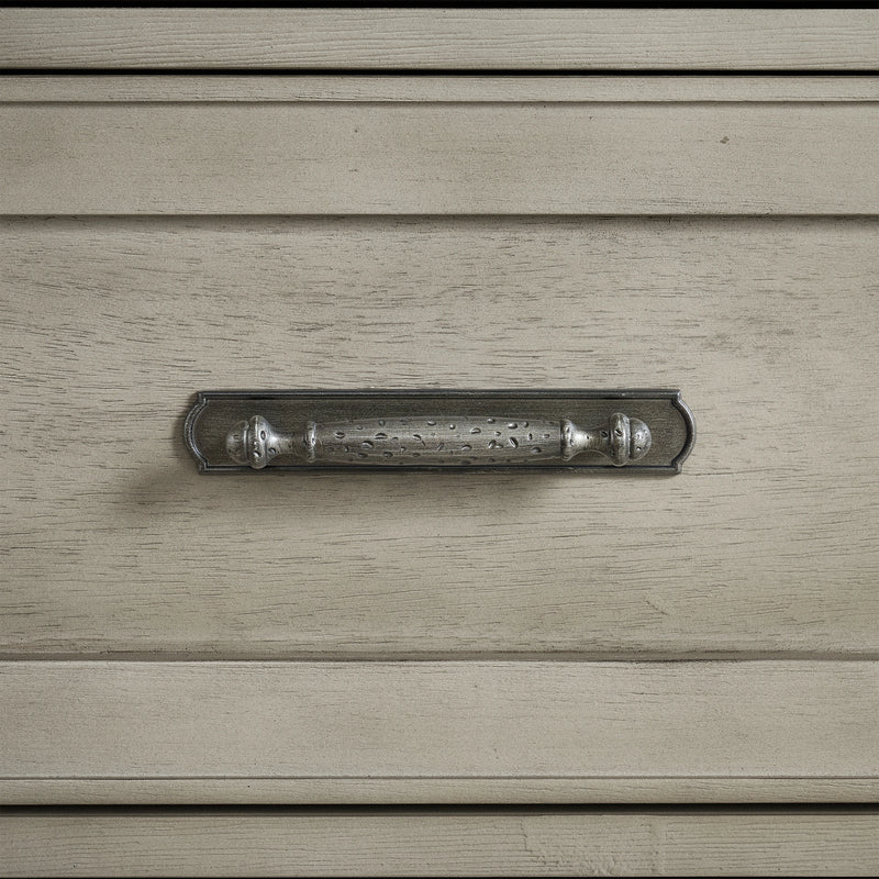 Farmington Bedroom Set in Medium Brown and Washed Stone