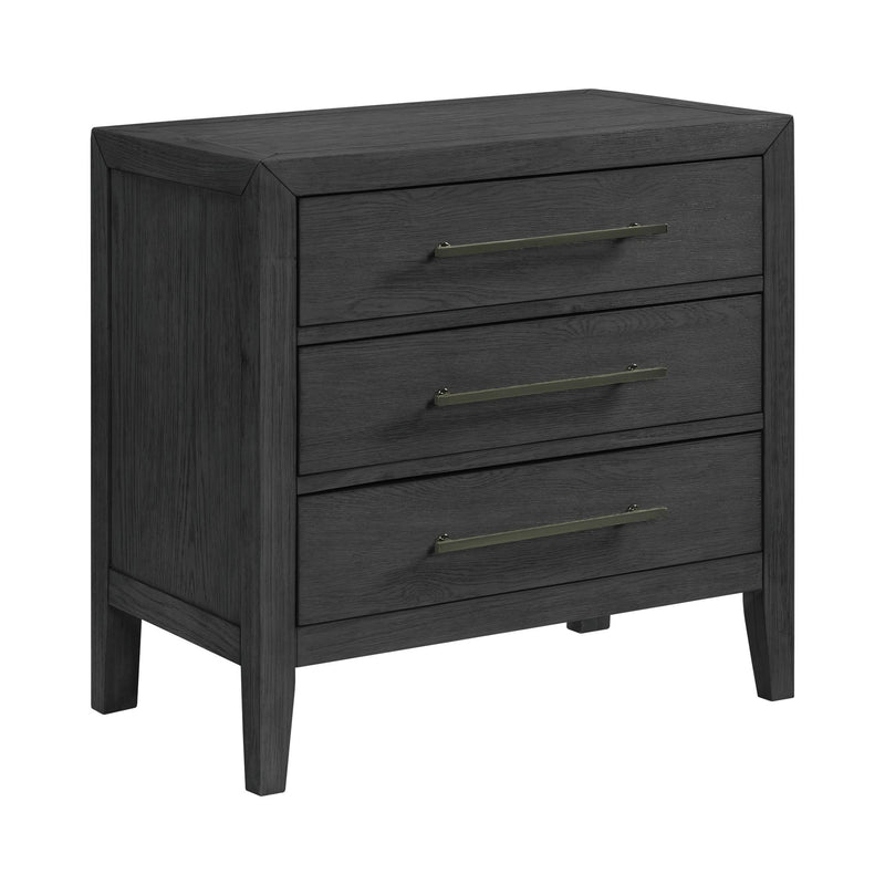 Versailles Contemporary 3-Drawer Nightstand