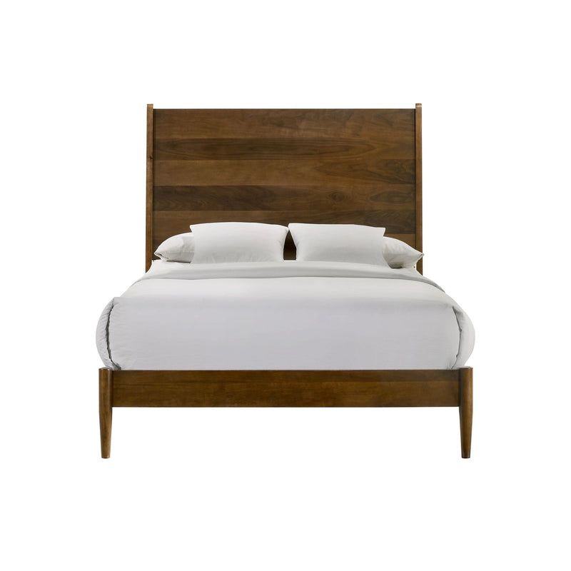 Malibu Panel Bed in Walnut