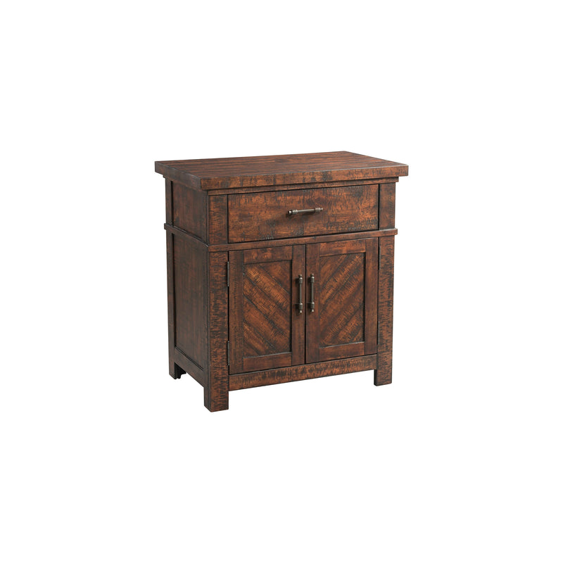 Jax Platform Storage Bedroom Set in Cherry